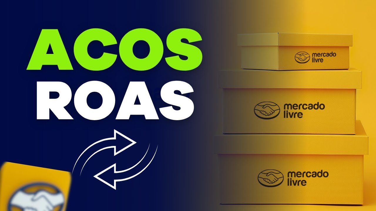 Painel do Mercado Livre exibindo métricas de Product Ads com destaque para o ROAS (Retorno sobre o Investimento em Publicidade).