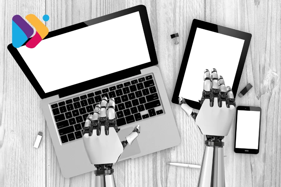 ilustração de inteligência artificial reduzindo custos no e-commerce