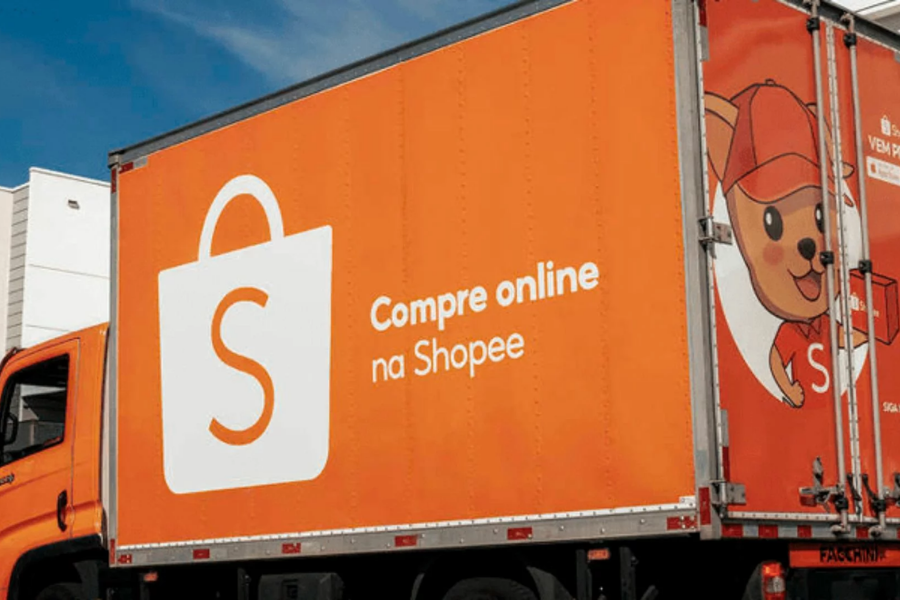 Painel da Shopee mostrando configuração da Entrega Direta