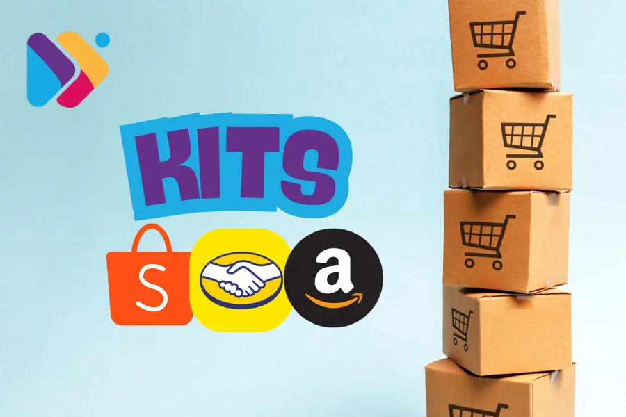 Exemplo de kit e combo de produtos sendo vendidos em marketplaces