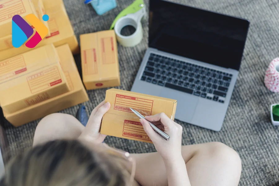 Empresa vendendo produtos em marketplaces online