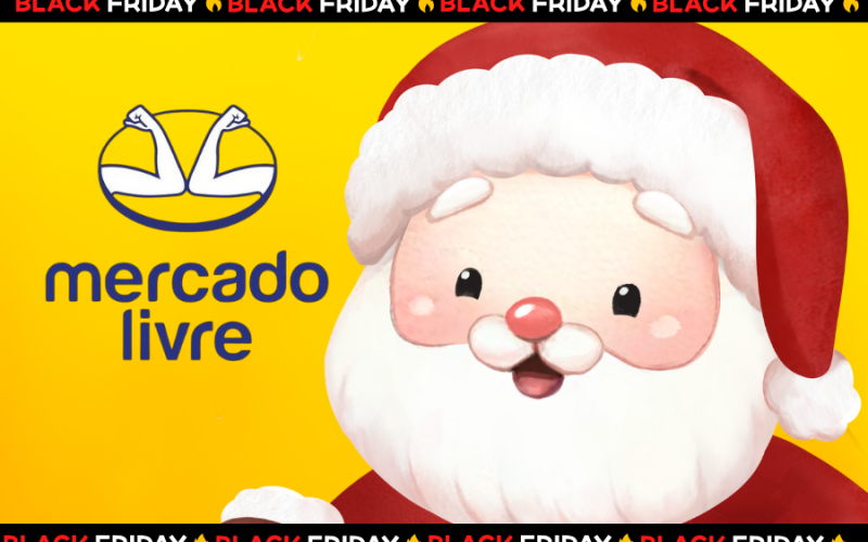 Consumidores brasileiros antecipando compras de Natal durante a Black Friday 2025 Brasil.