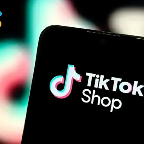 Aplicativo TikTok com interface de pagamentos digitais e compras integradas