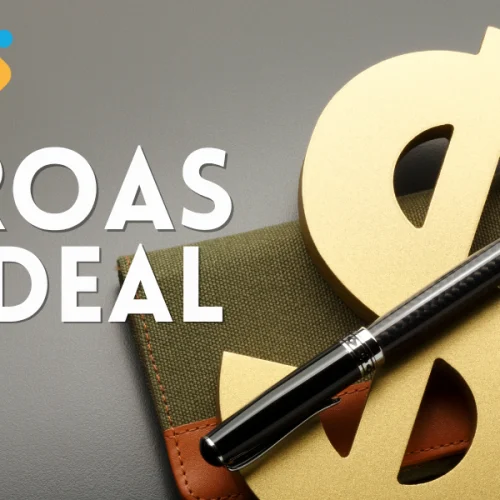 gráfico mostrando o cálculo de ROAS em campanhas de marketing digita