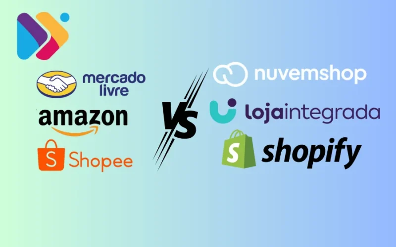 comparativo entre marketplaces e loja virtual