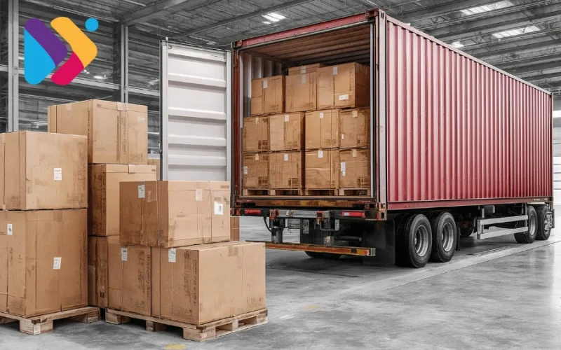 Processo logístico de separação e envio de pedidos em operação de e-commerce