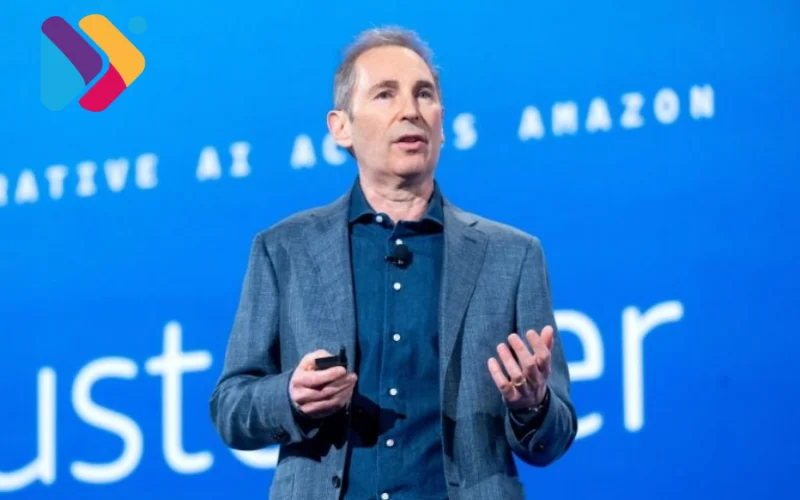Andy Jassy, CEO da Amazon, fala sobre reestruturação e demissões.