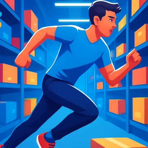 Empreendedor analisando vendas no notebook destacando a importância da velocidade no e-commerce