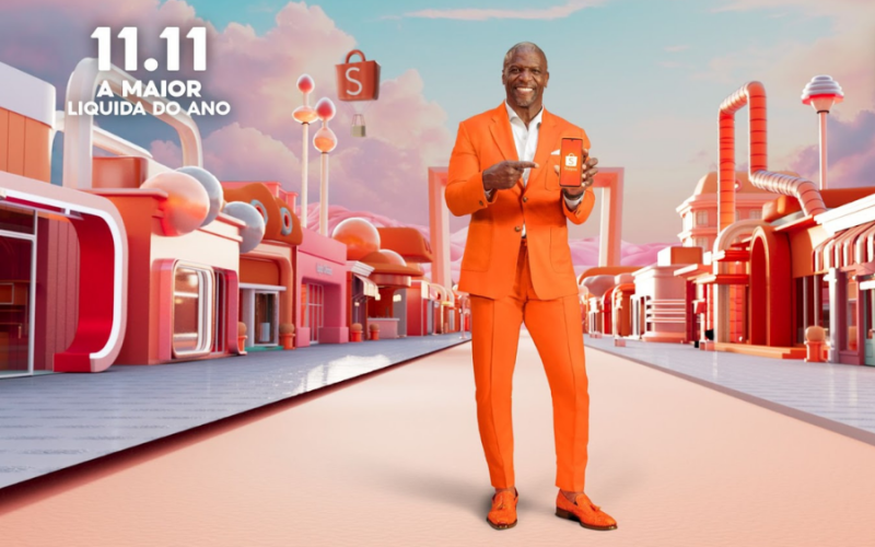 Terry Crews é o novo embaixador da Shopee no 11.11