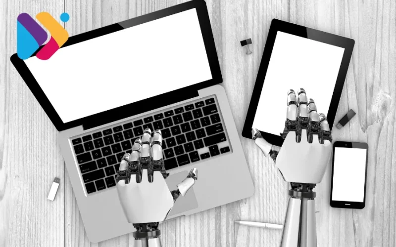 ilustração de inteligência artificial reduzindo custos no e-commerce