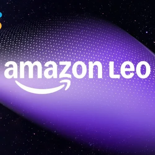 Antena da Amazon Leo para internet via satélite da Amazon