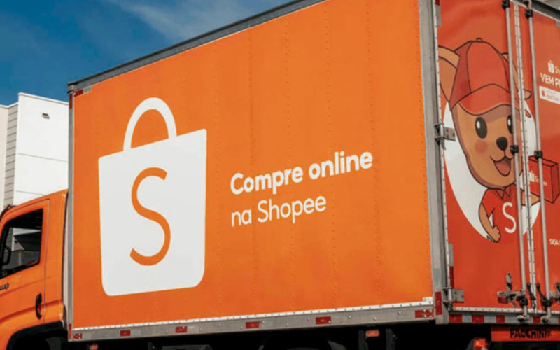 Painel da Shopee mostrando configuração da Entrega Direta